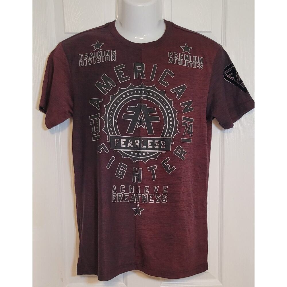 American Fighter Fearless Achieve Greatness T-Shirt Medium